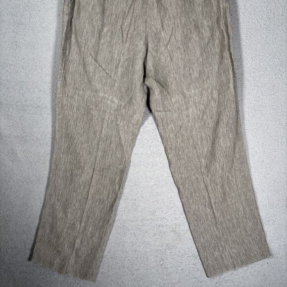 Vintage 1970s Brooks Brothers Trousers Women’s Size 14 Linen Knit Made in USA - Picture 12 of 13